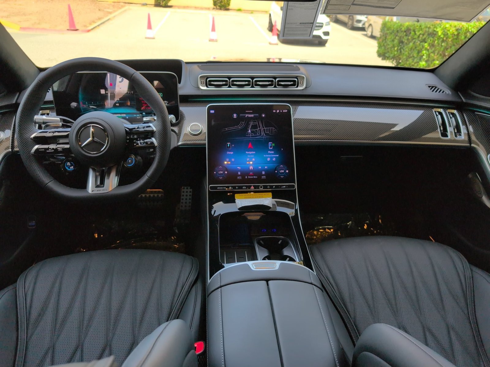 New 2026 Obsidian Black Metallic Mercedes-Benz AMG® S 63 E image 16
