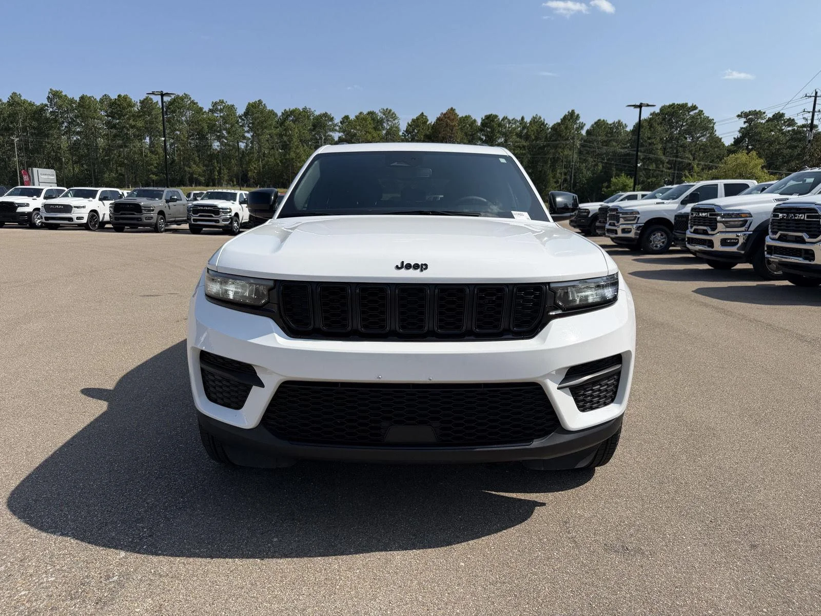 Used 2024 Bright White Clearcoat Jeep Altitude image 2