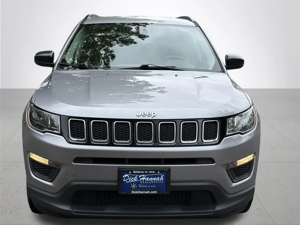 Used 2017 Silver Jeep Sport image 2