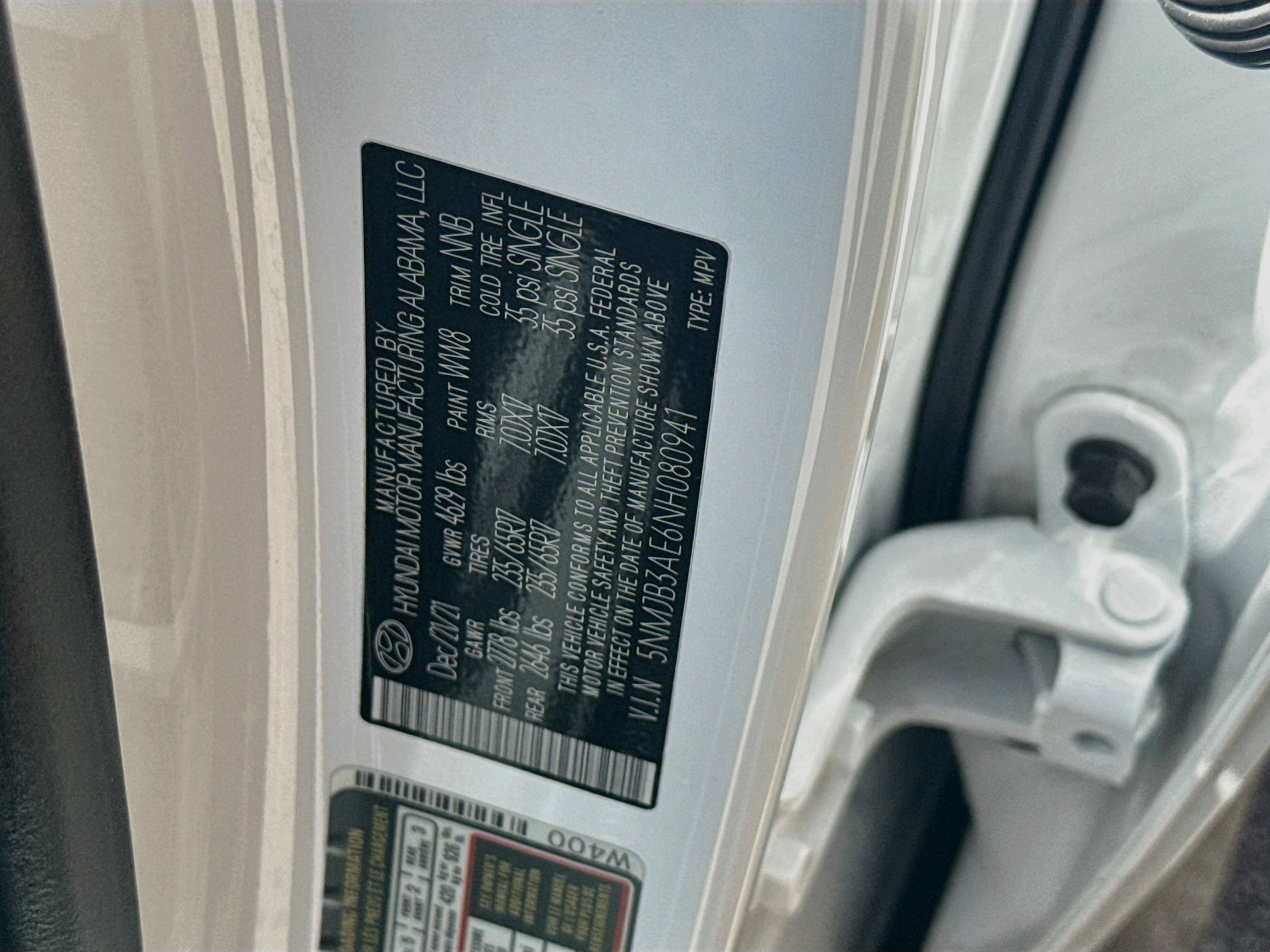Used 2022 Quartz White Hyundai SEL image 35