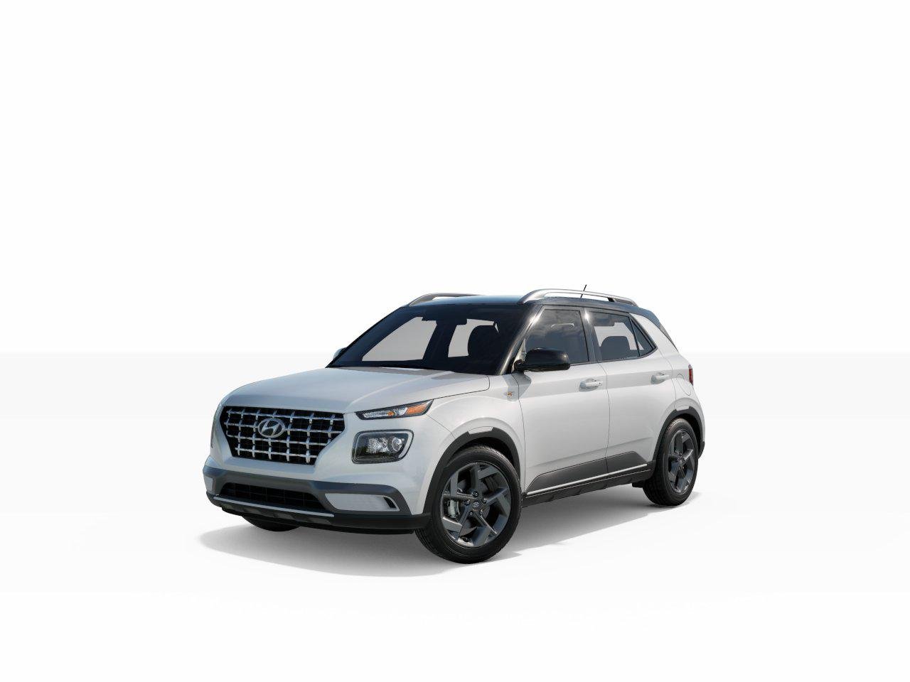 New 2026 Lunar White w/Black Roof Hyundai SEL w/Two-Tone Roof image 1