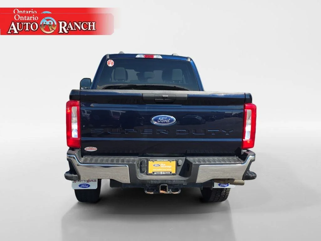 Used 2023 Antimatter Blue Metallic Ford XLT image 4