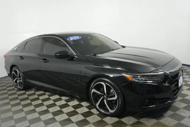 Certified 2022 Honda Accord Sport with VIN 1HGCV1F39NA081654 for sale in Kansas City