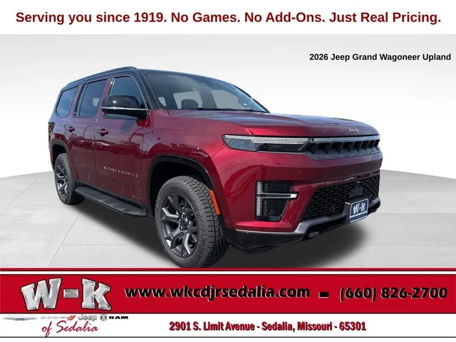2026 Jeep Grand Wagoneer Upland