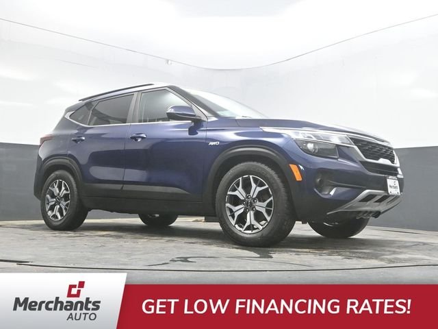 Used 2022 Blue Kia EX image 30