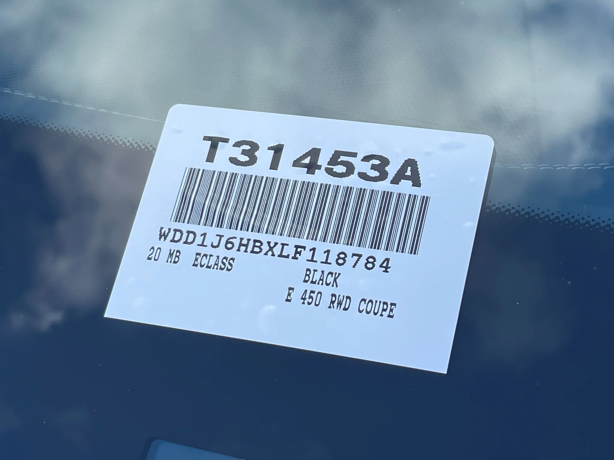 Used 2020 BLACK Mercedes-Benz E450 image 2