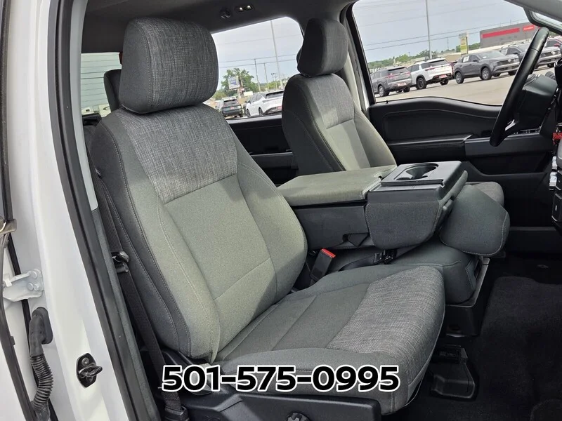 Used 2023 Oxford White FORD XLT 4WD SUPERCREW 5.5