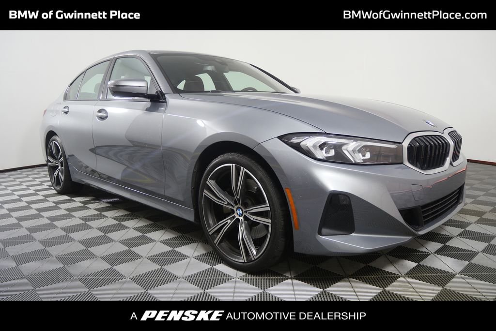 Certified Used 2023 Skyscraper Grey Metallic BMW 330i image 1