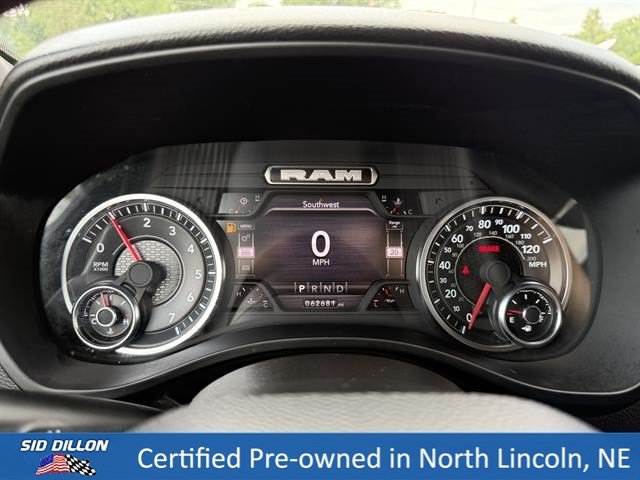 Used 2024 Billet Silver Metallic Clearcoat Ram Big Horn image 13