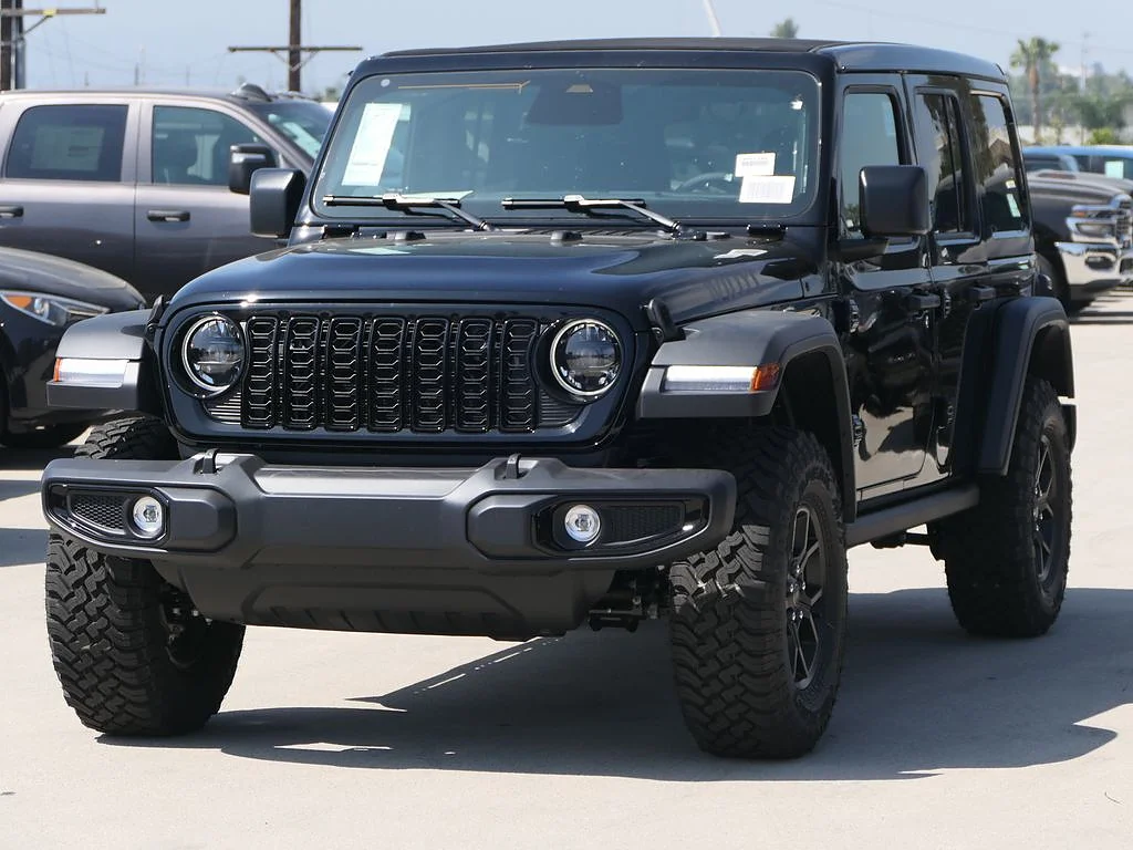 New 2026 Black Clear Coat Jeep 4-Door Willys 4x4 image 7