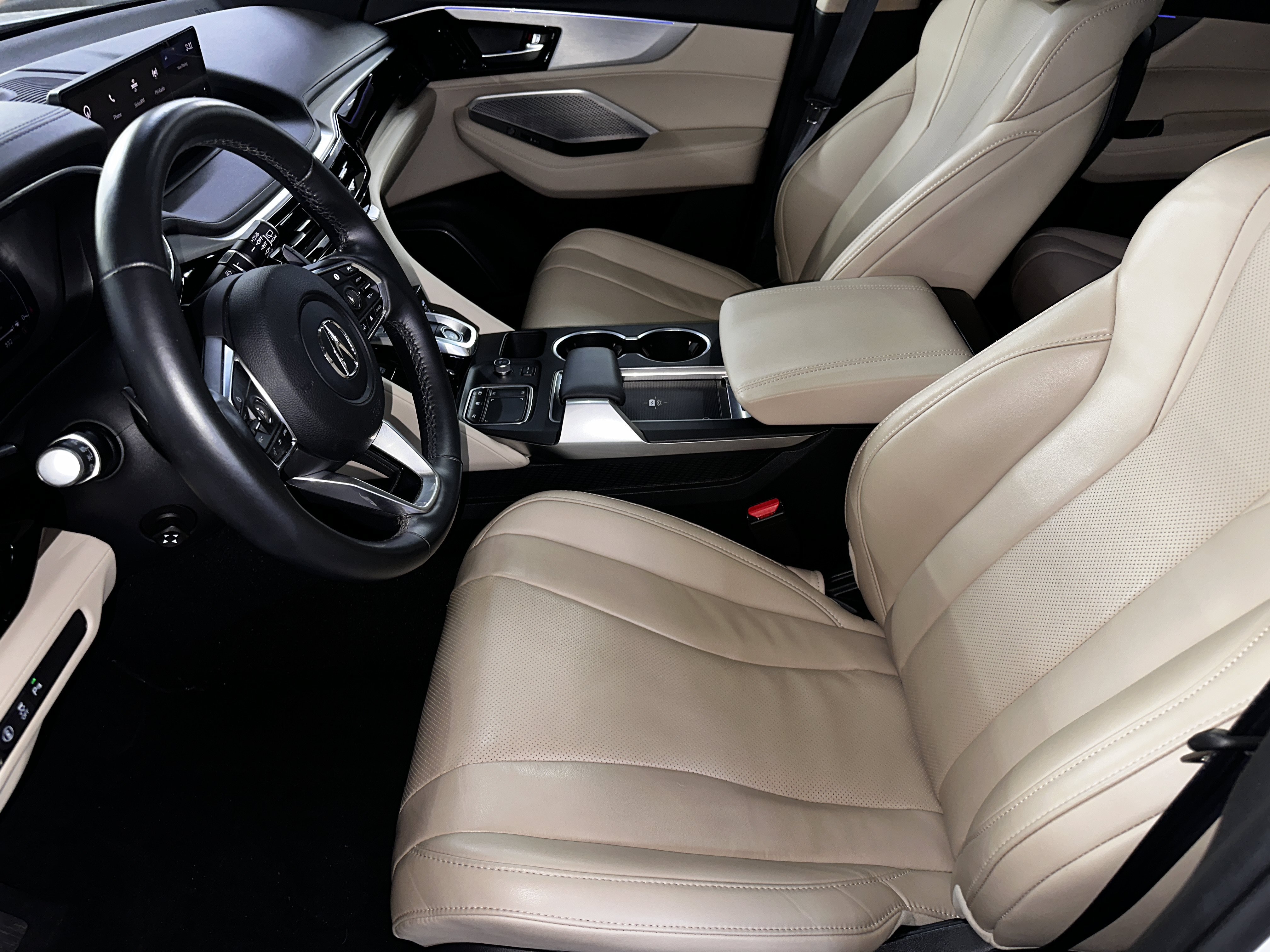 Used 2024 Platinum White Pearl Acura SH-AWD TECH image 26