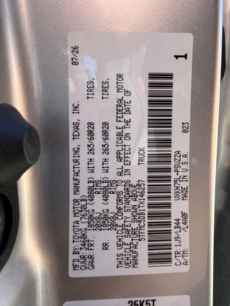 Used 2026 Silver Toyota 1794 Edition image 32