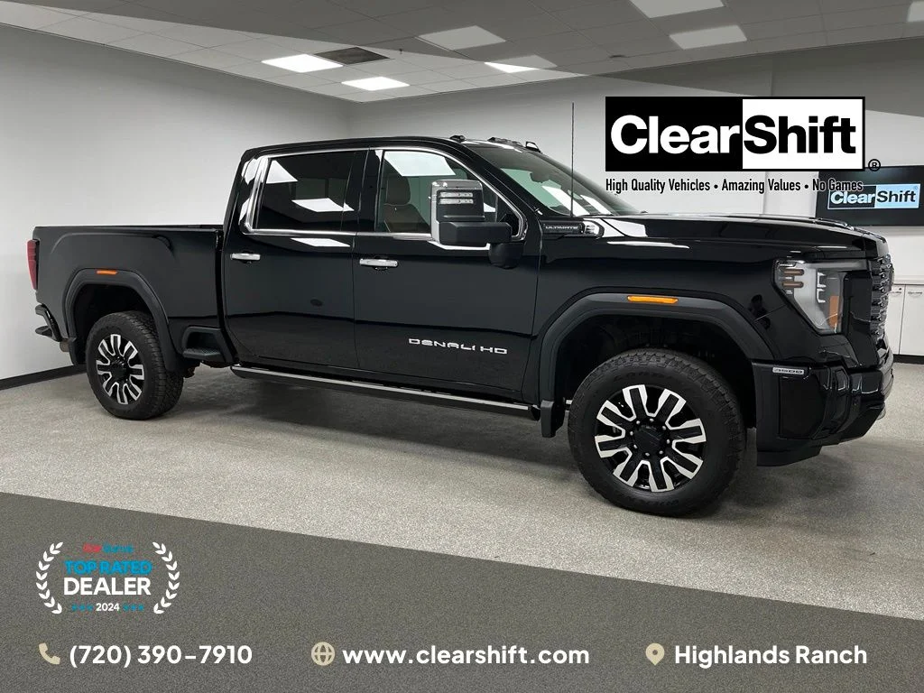 Used 2025 Black GMC Denali Ultimate image 1