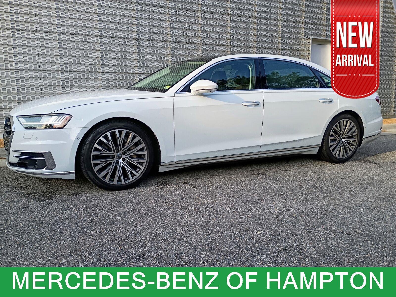 Used 2019 Glacier White Metallic Audi  image 1