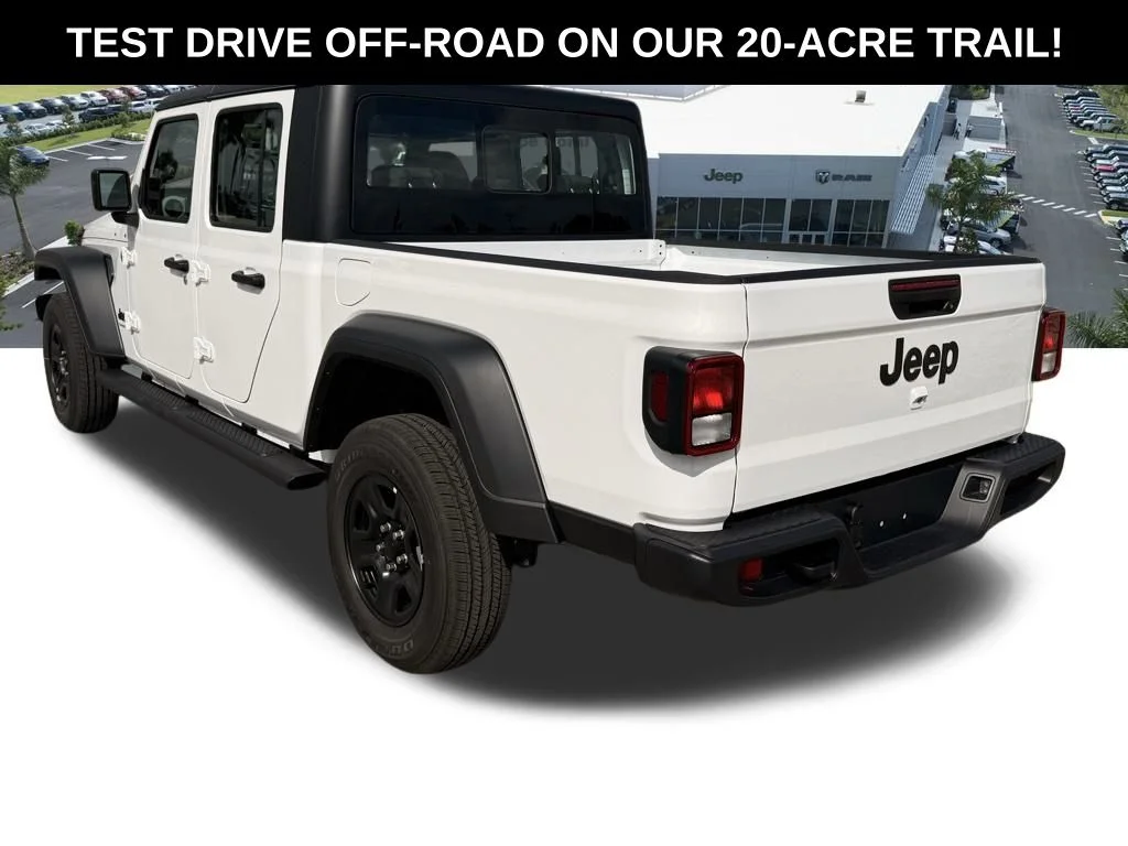 New 2026 Bright White Clear-Coat Exterior Paint Jeep Sport image 6
