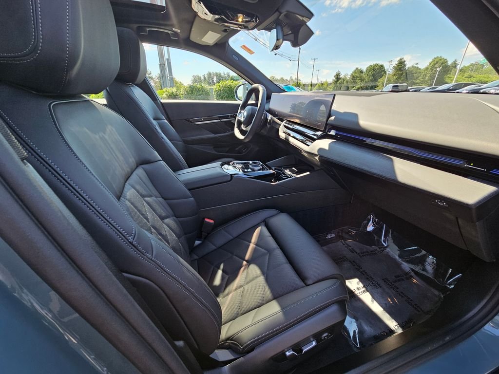 Certified Used 2025 Green BMW 530i xDrive image 14