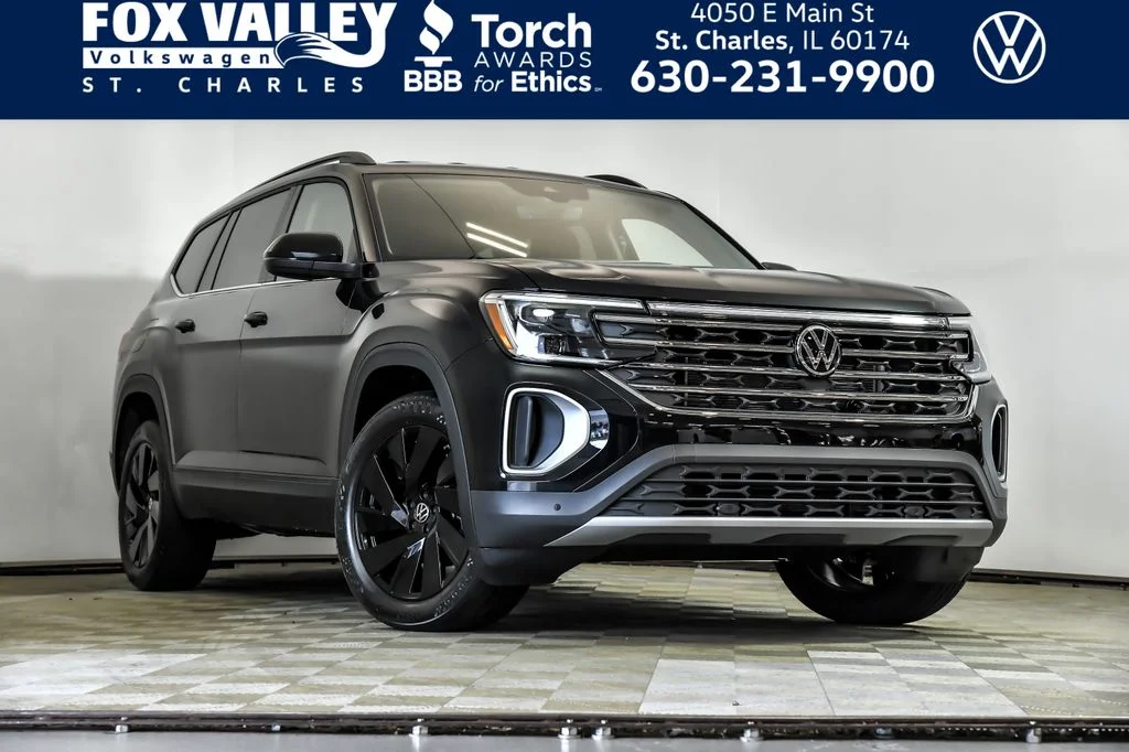 New 2026 Black Volkswagen 2.0T SE w/Technology image 1