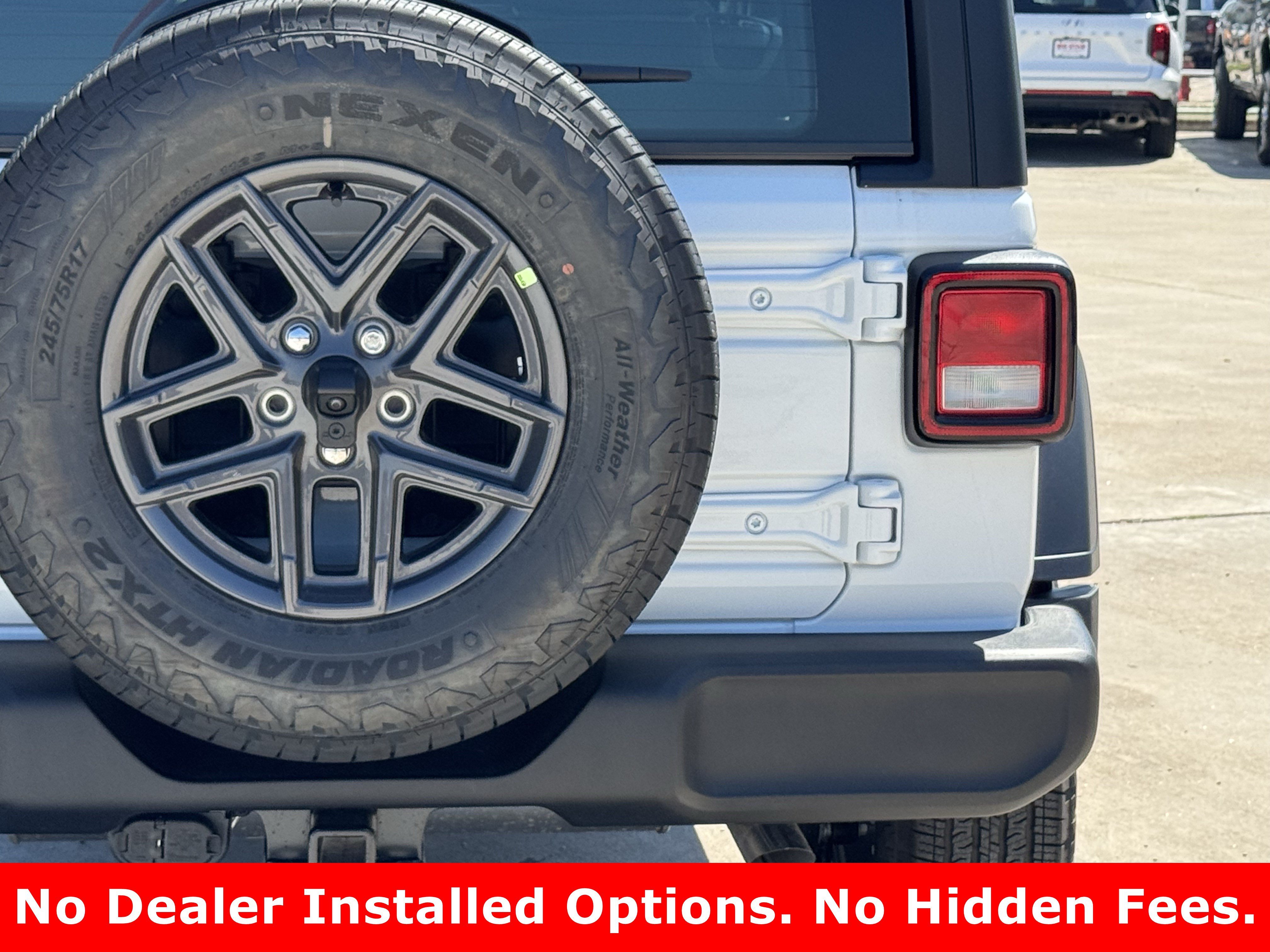 New 2026 Bright White Clear-Coat Exterior Paint Jeep Sport image 9