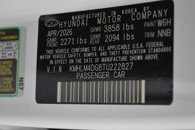 New 2026 White Hyundai SEL Sport image 39