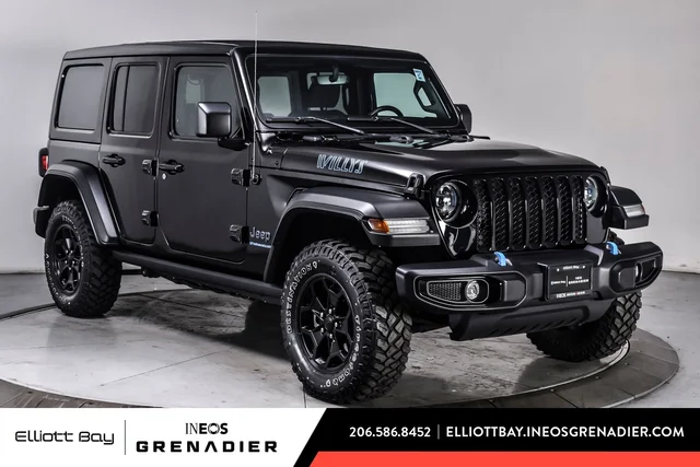 Pre-Owned 2023 Jeep Wrangler Willys 4xe