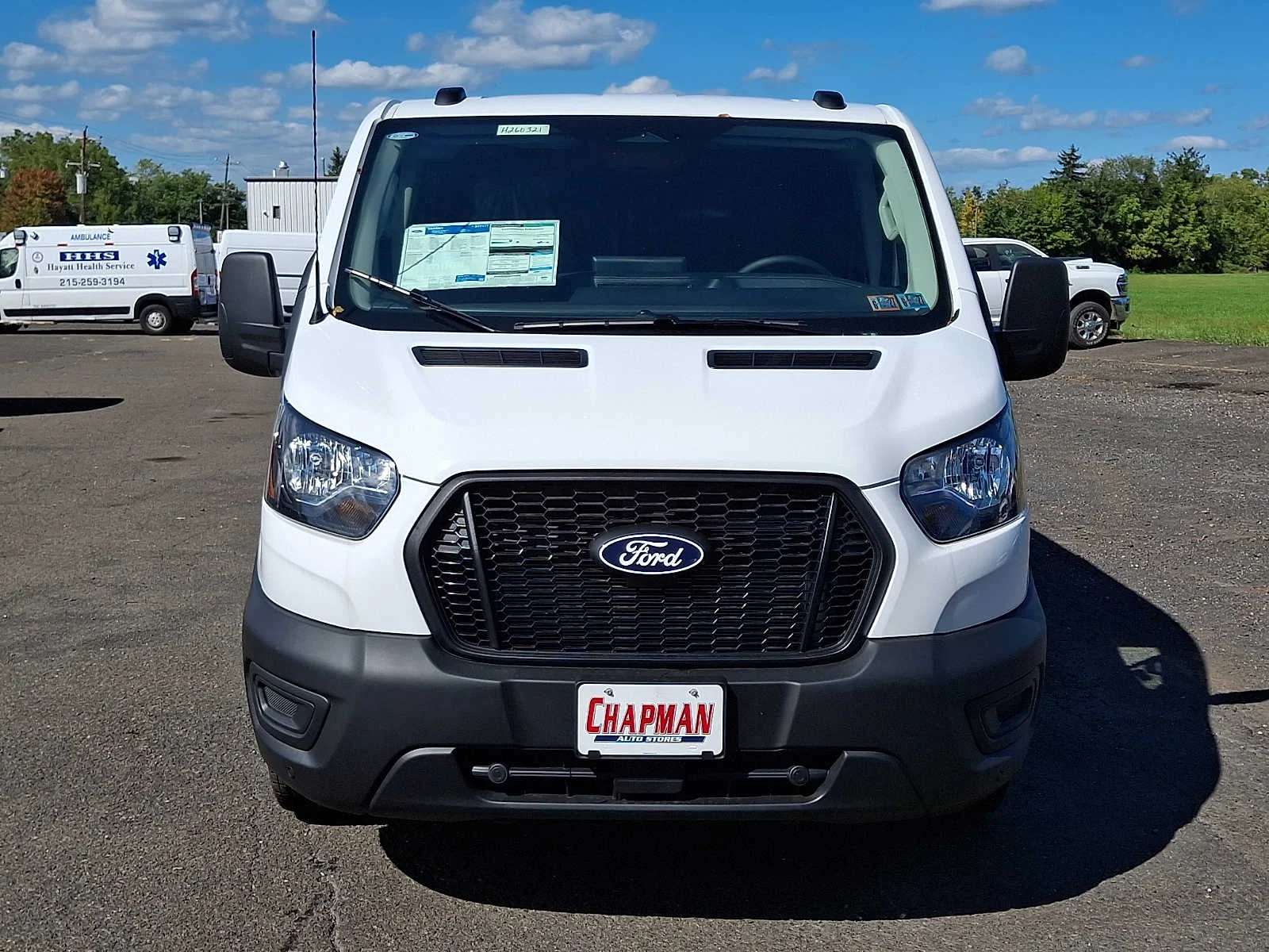 New 2026 Oxford White Ford Cargo Van image 2