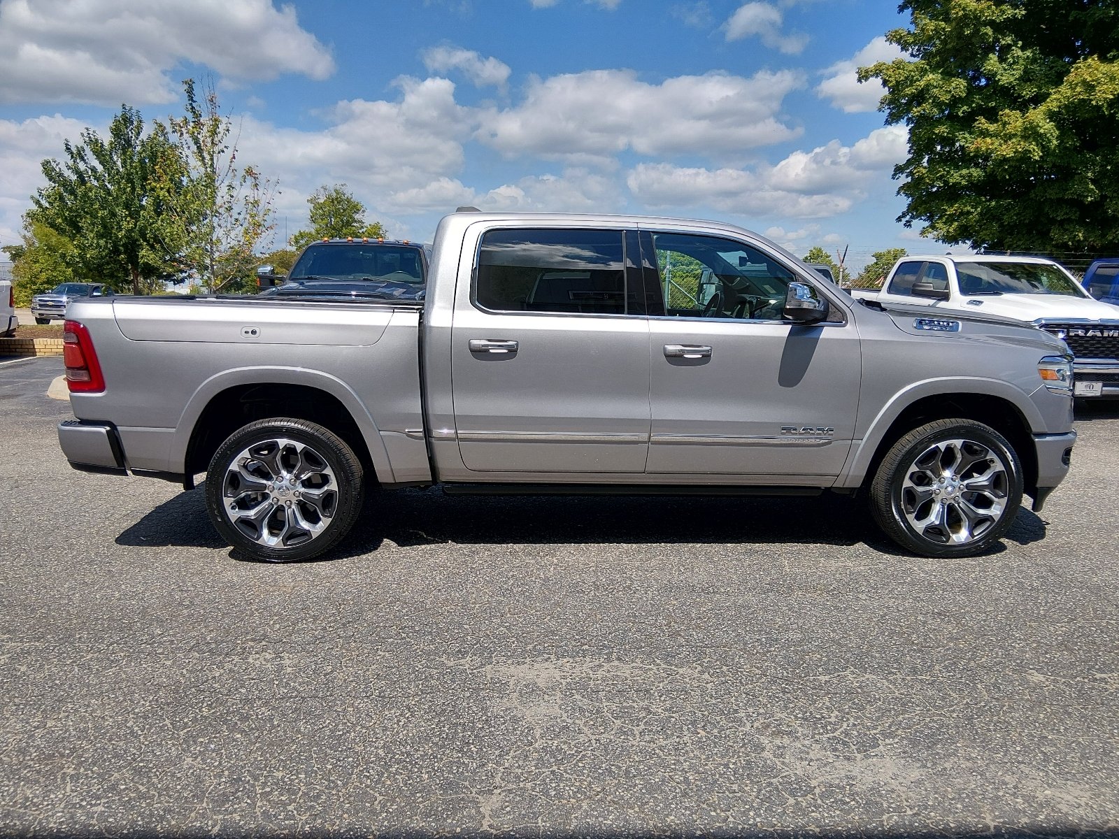 Certified Used 2022 Billet Silver Metallic Clear Coat Ram Limited image 2