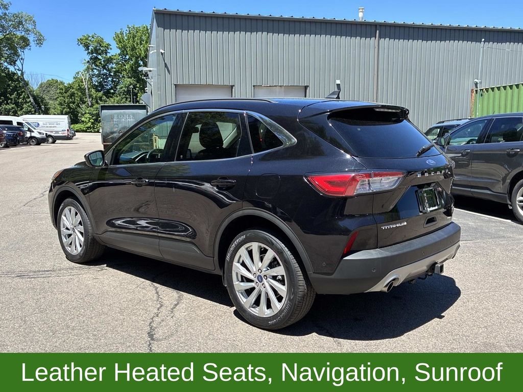 Used 2022 Black Ford Titanium image 5