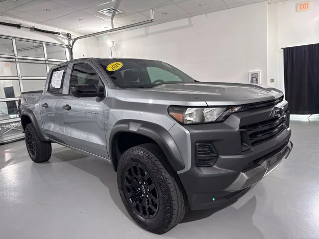 Used 2024 Gray Chevrolet Trail Boss image 1