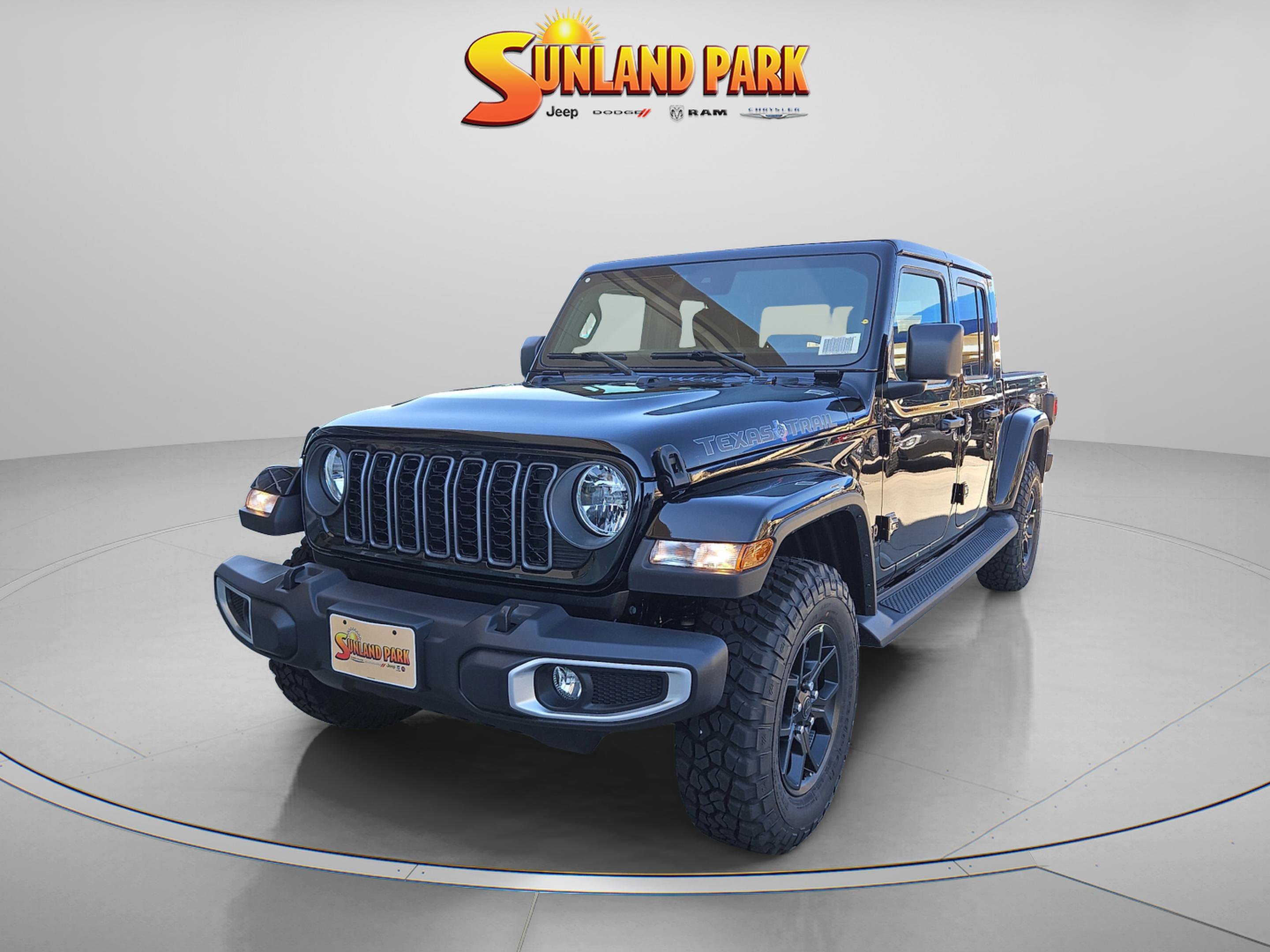 New 2025 Black Clear-Coat Exterior Paint Jeep Texas Trail image 2