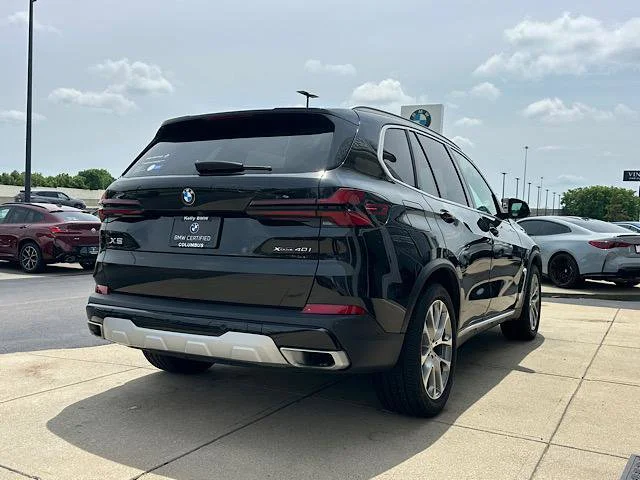Certified Used 2024 Black Sapphire Metallic BMW xDrive40i image 9