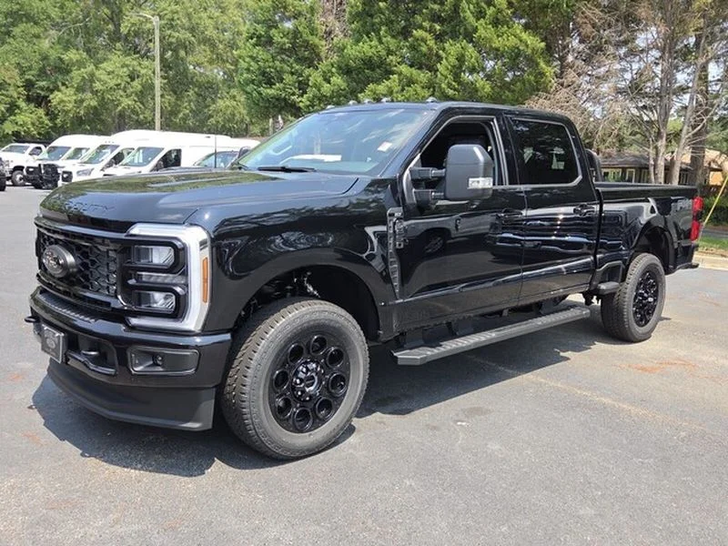 New 2026 Agate Black Metallic Ford F-250® XLT image 3
