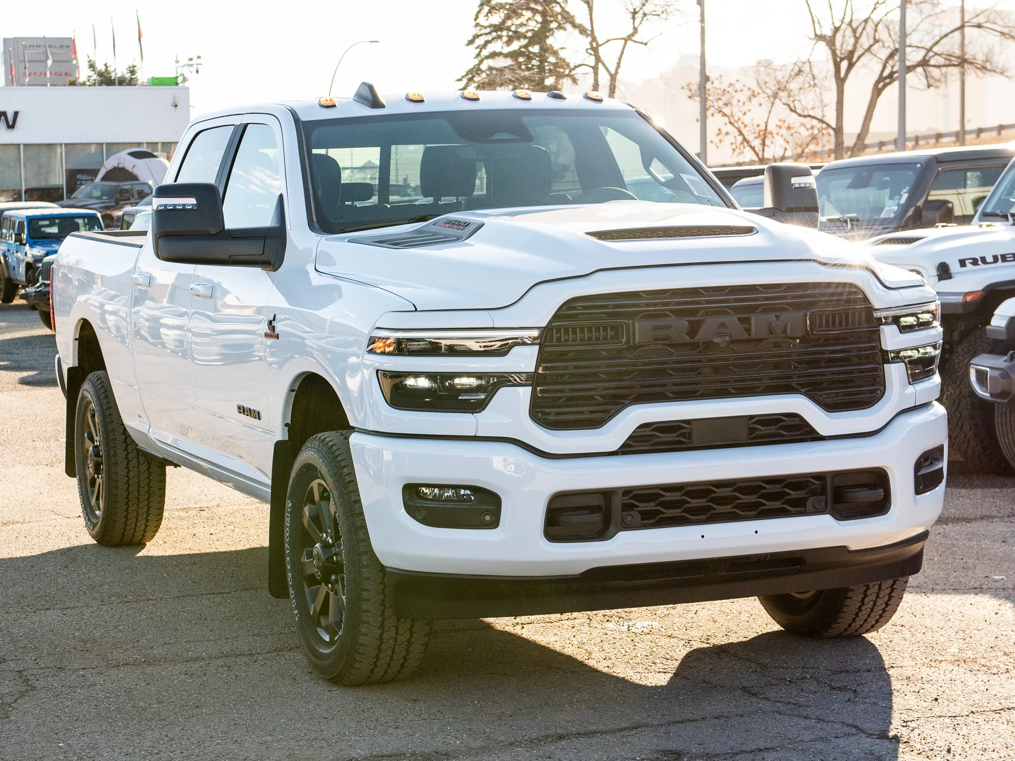 New 2026 White RAM Laramie* image 7