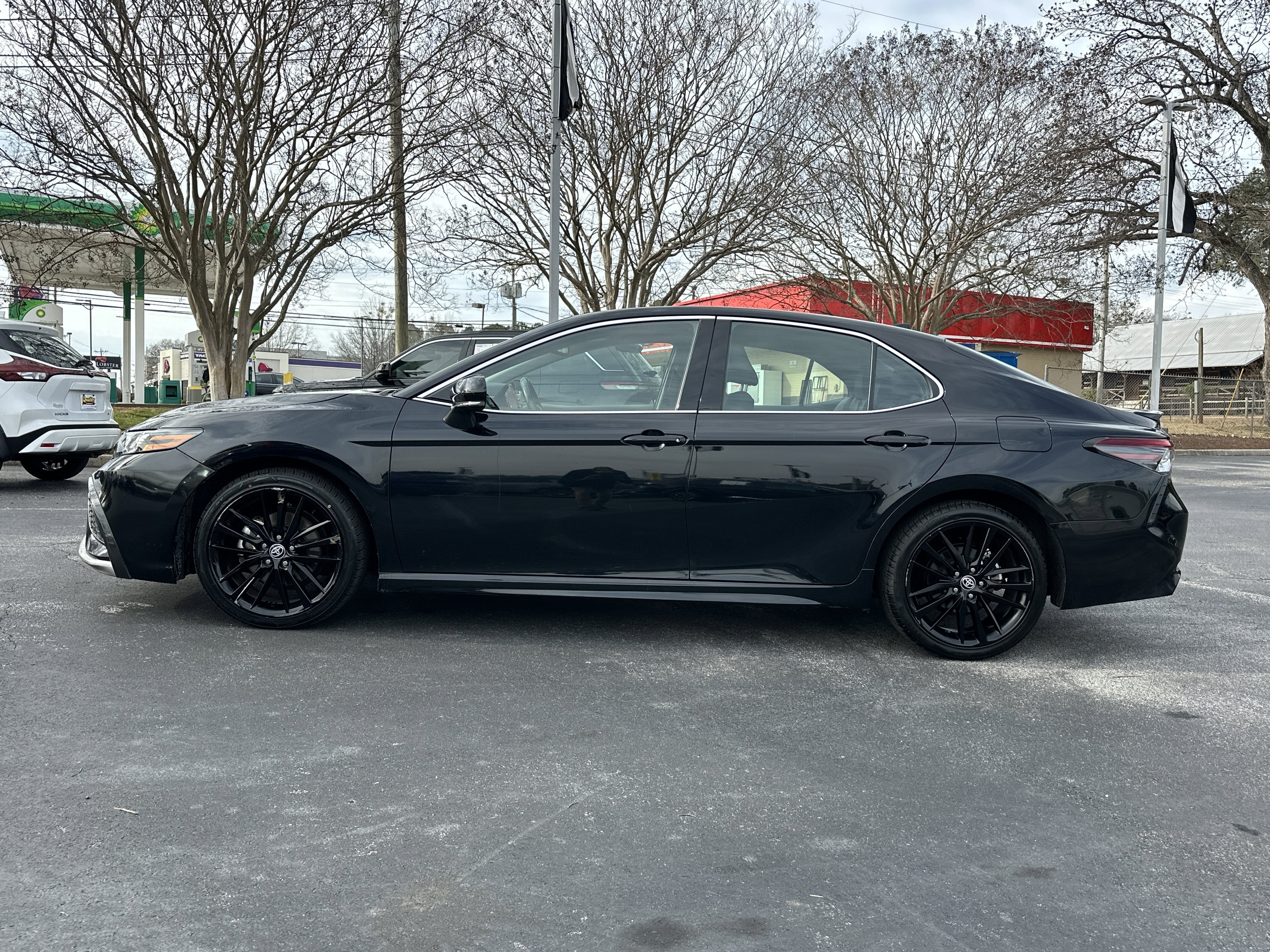 Used 2024 Black Toyota XSE image 5