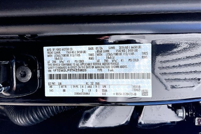 New 2026 Black Ford STX image 12