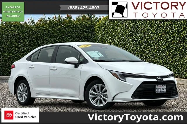 Used 2026 White Toyota LE image 1