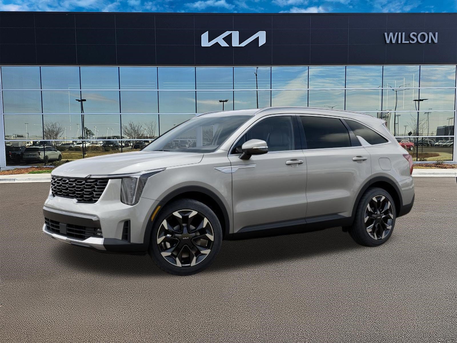 New 2026 Ivory Silver Kia EX image 3