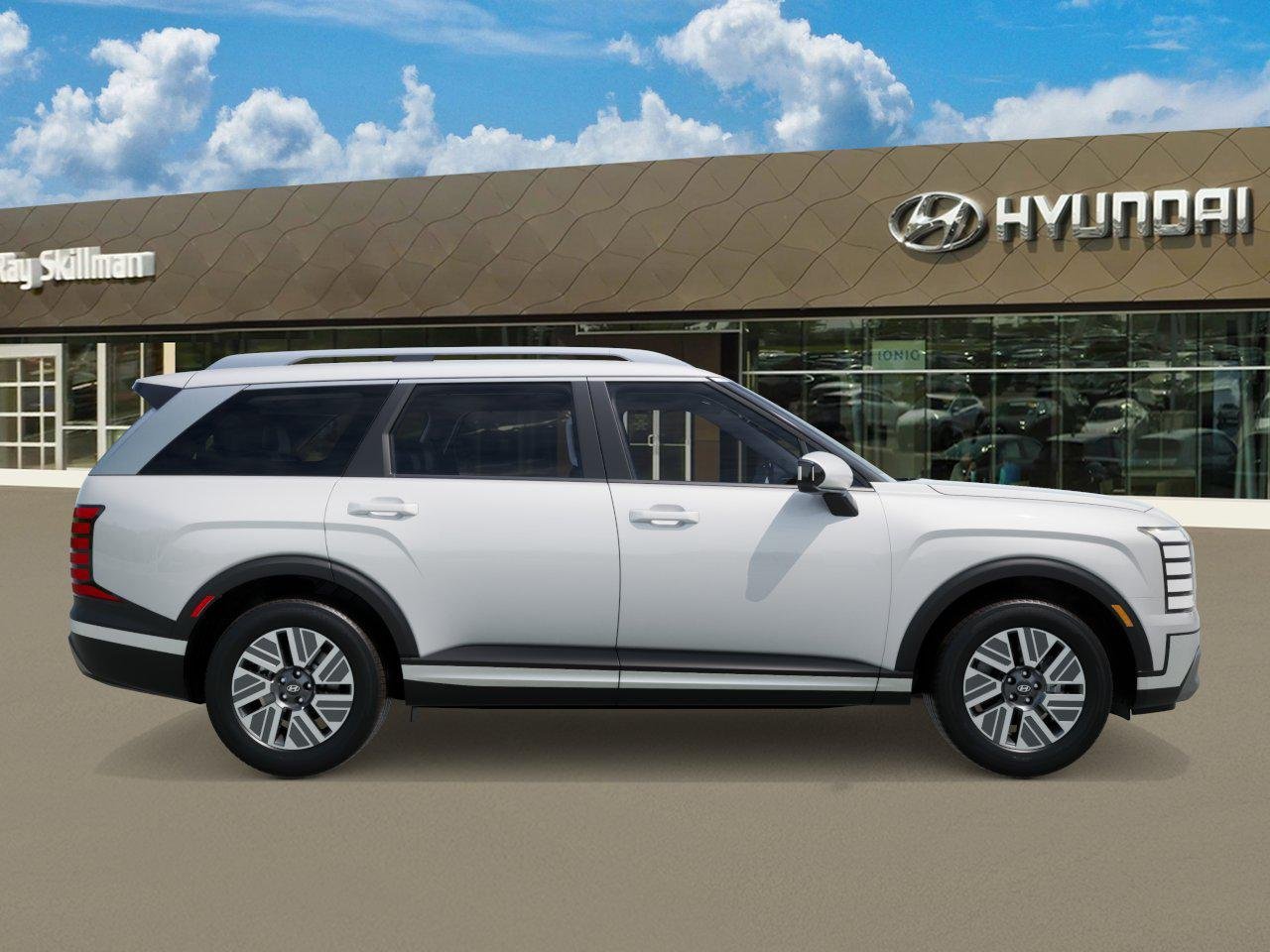 New 2026 Creamy White Pearl Hyundai Blue SEL 8P image 7