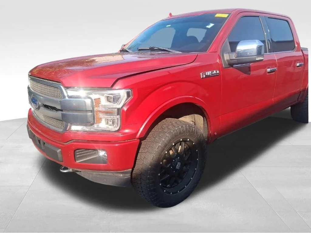 Used 2020 Red Ford Platinum image 11