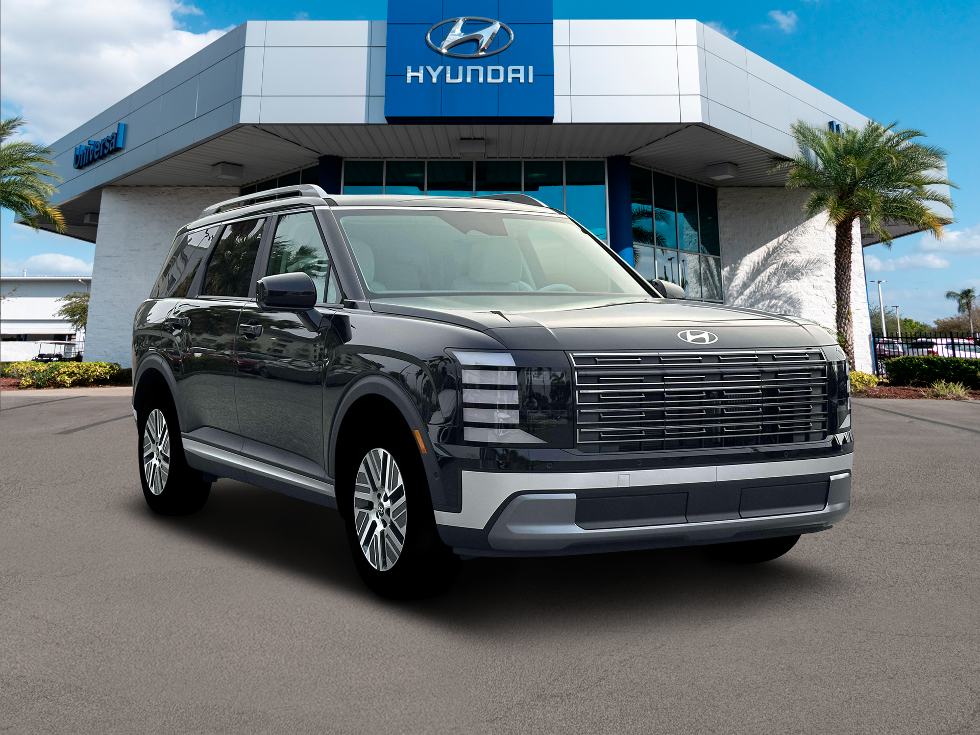 New 2026 Black Hyundai Blue SEL Premium 7P image 11