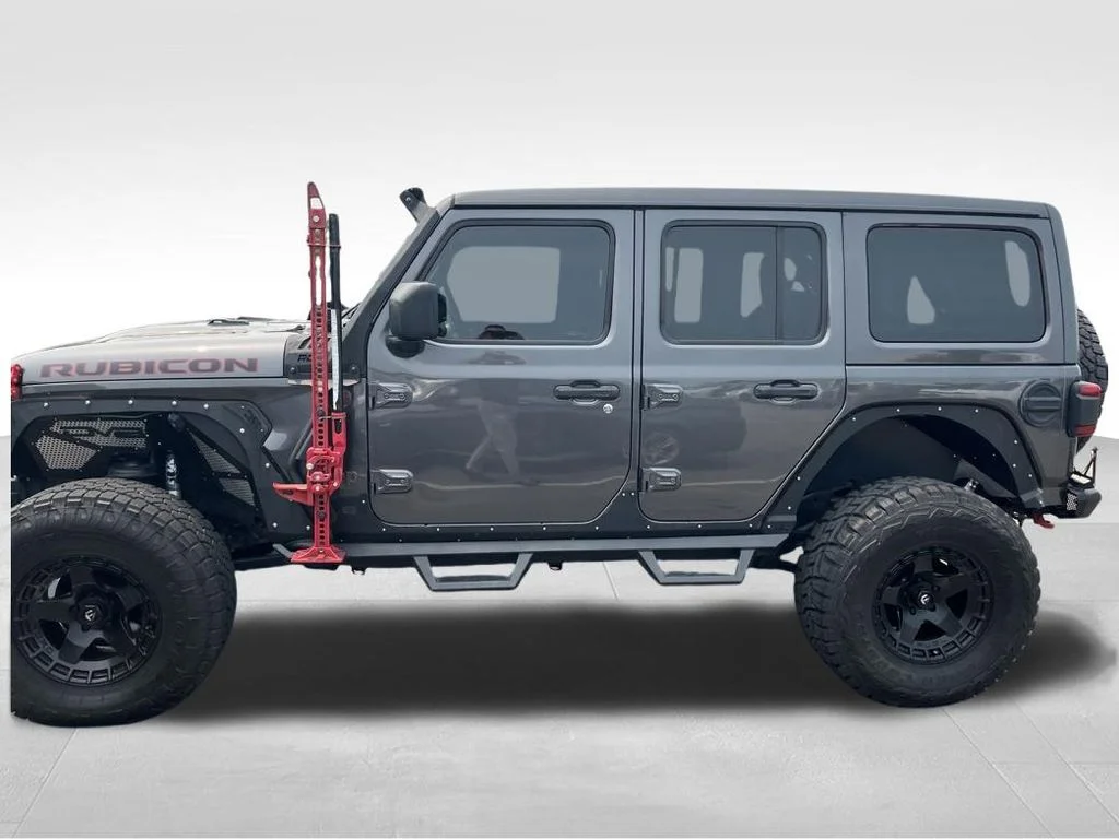 Used 2021 Gray Jeep Unlimited Rubicon image 4
