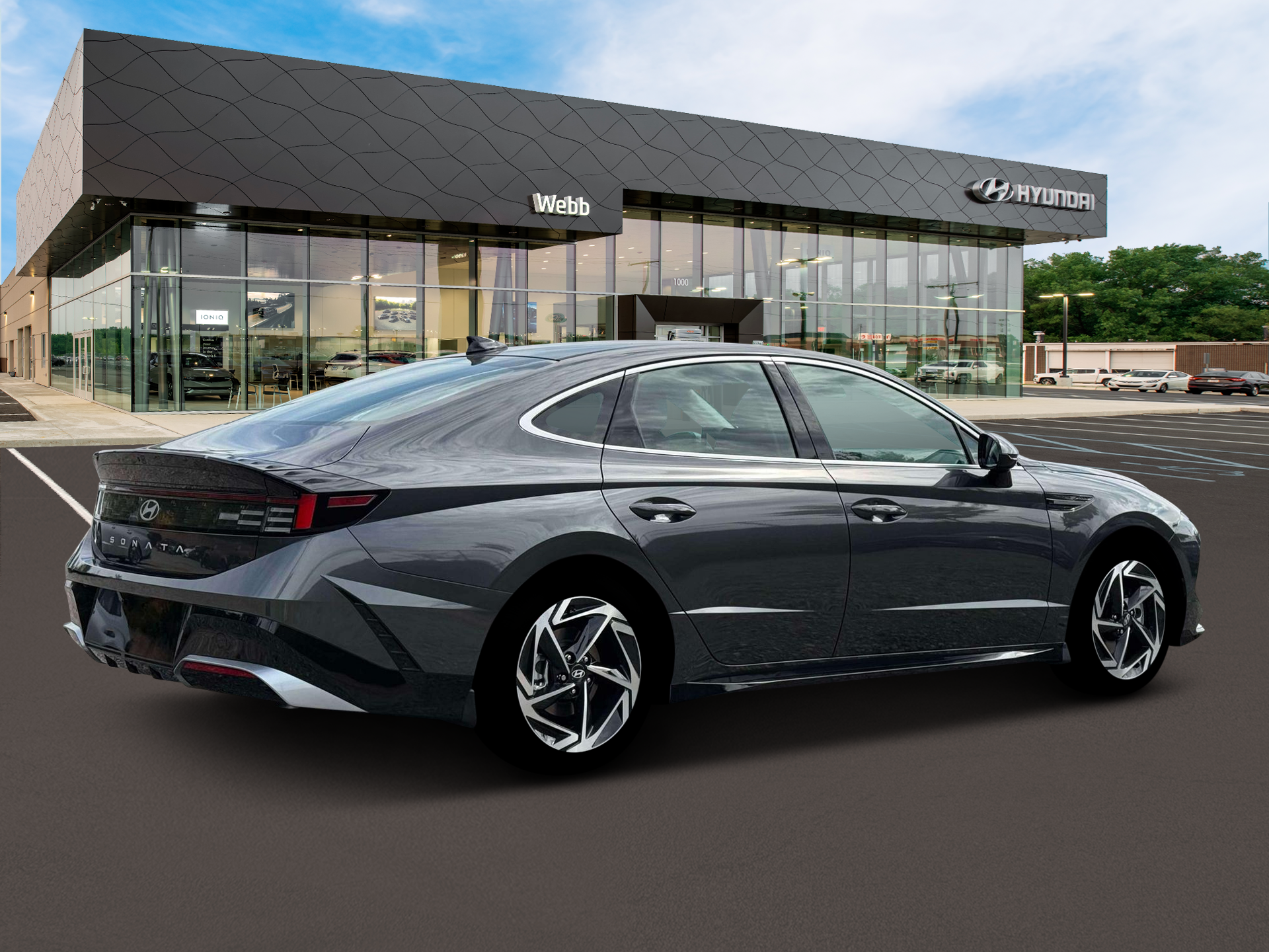 New 2026 Gray Hyundai SEL Sport image 8