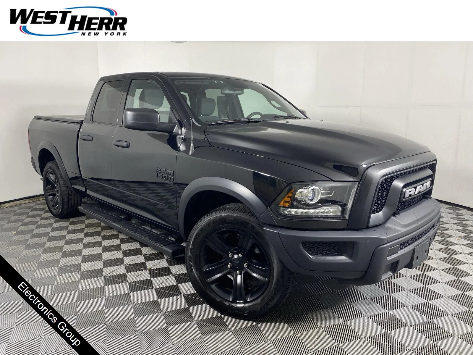 Used 2021 Diamond Black Crystal Pearlcoat Ram Warlock image 1