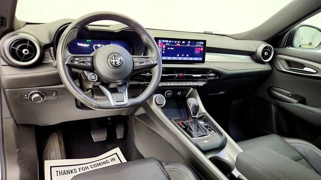 Used 2024 Grigio Ascari Metallic Alfa Romeo Ti EAWD w/ Active Assist Package & Premium Interior image 11
