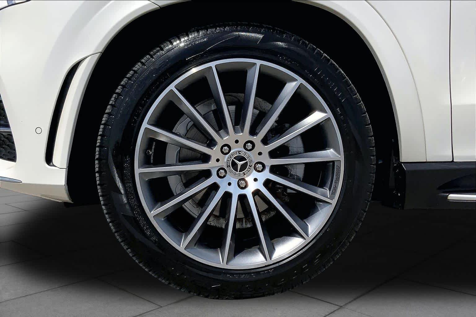 Used 2021 designo Diamond White Metallic Mercedes-Benz GLE 350 image 11
