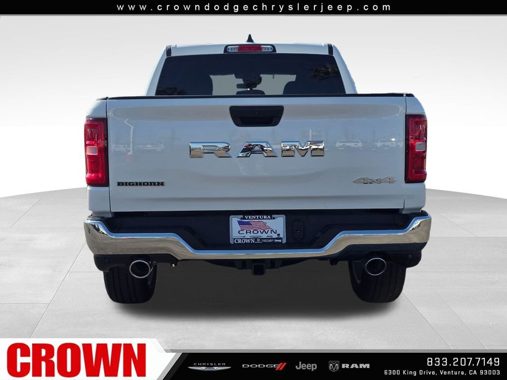 New 2026 Bright White Clear-Coat Exterior Paint RAM Big Horn/Lone Star image 6