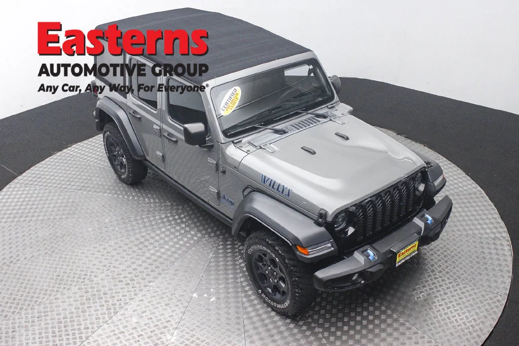 Used 2023 Gray Jeep Willys 4xe image 3