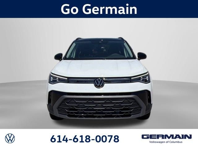 New 2026 Pure White w/Deep Blk Rf Volkswagen 1.5T SE Black image 2