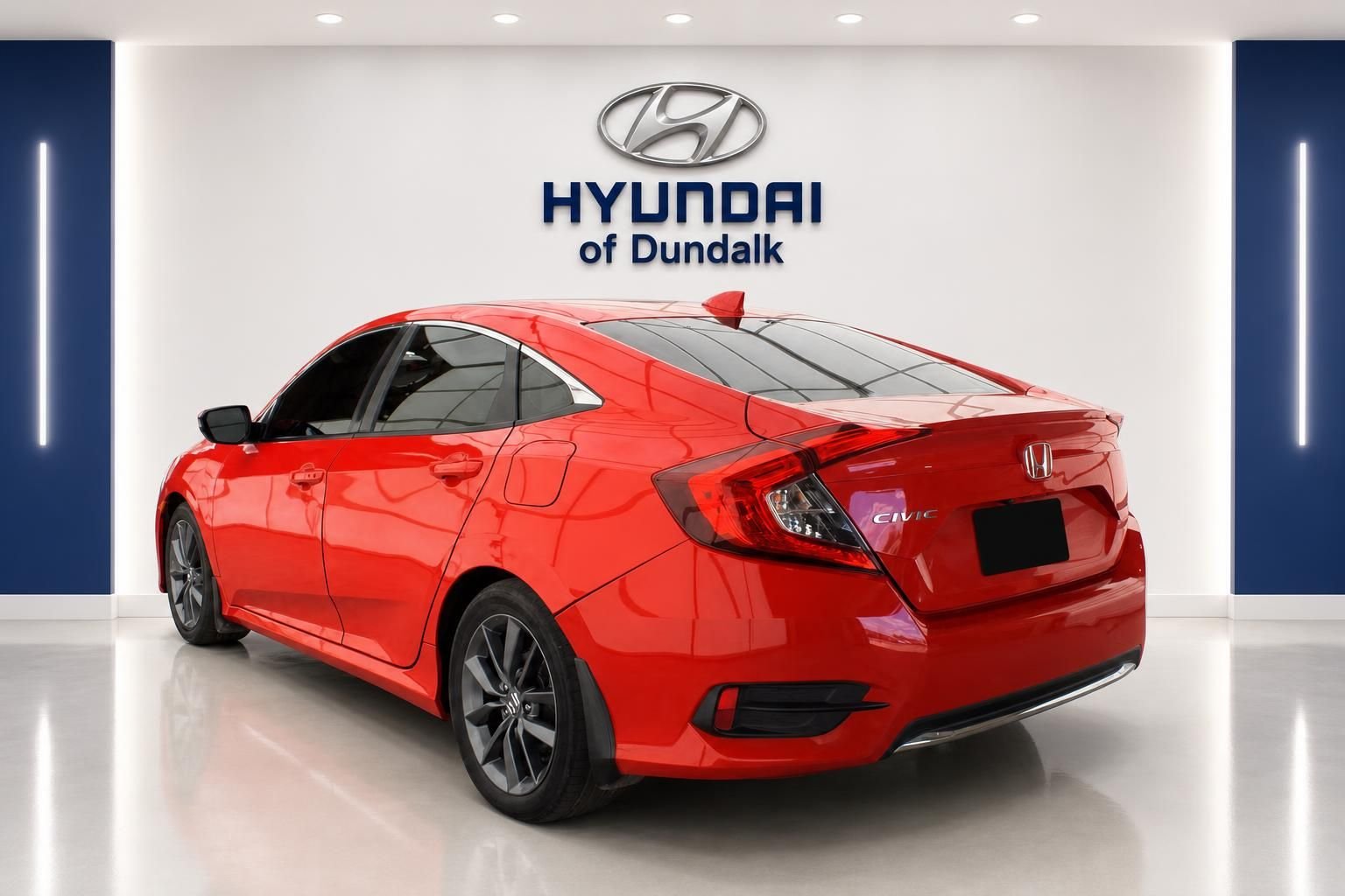 Used 2021 Red Honda EX image 2