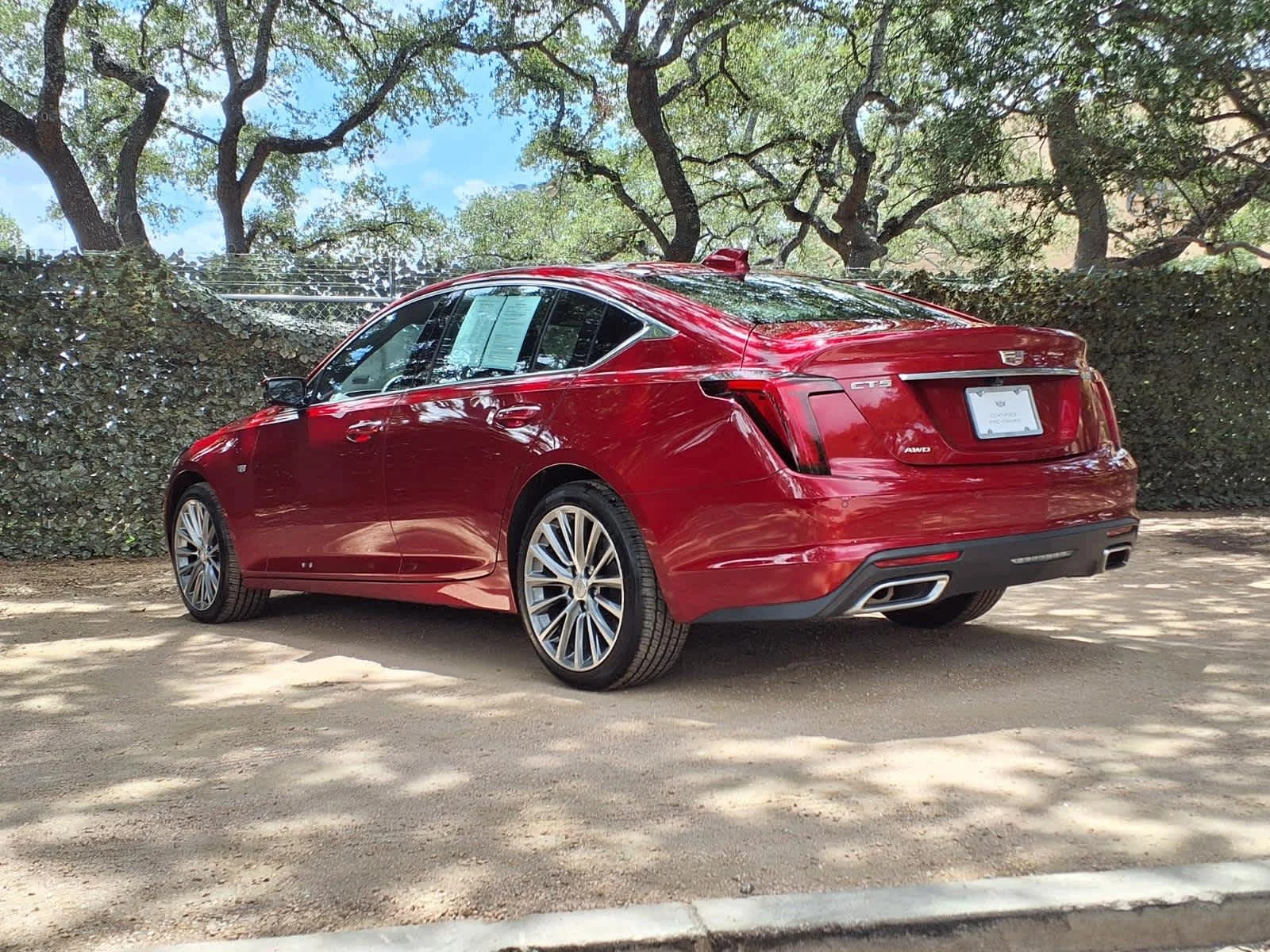 Certified Used 2025 Radiant Red Tintcoat Cadillac Premium Luxury image 4