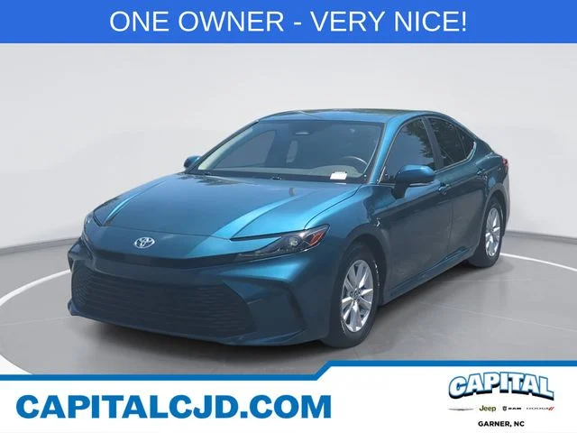 Used 2025 Blue Toyota LE image 1